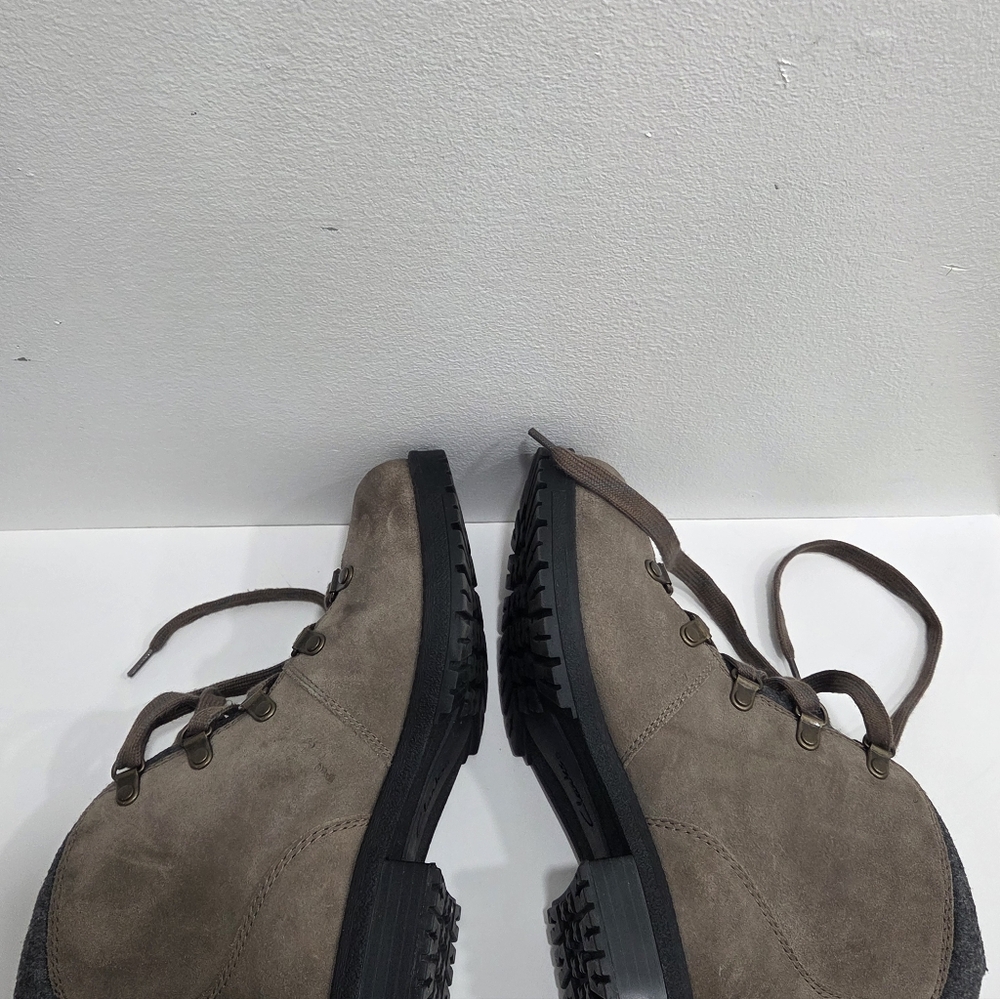 Clarks Women's Faralyn Alpha Blue Grey Suede Lace Up Hiking Boots Size 7 - Picture 14 of 14